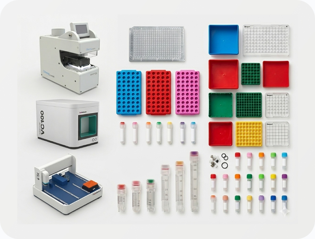 Arctic White lab supplies